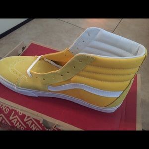 yellow van high tops